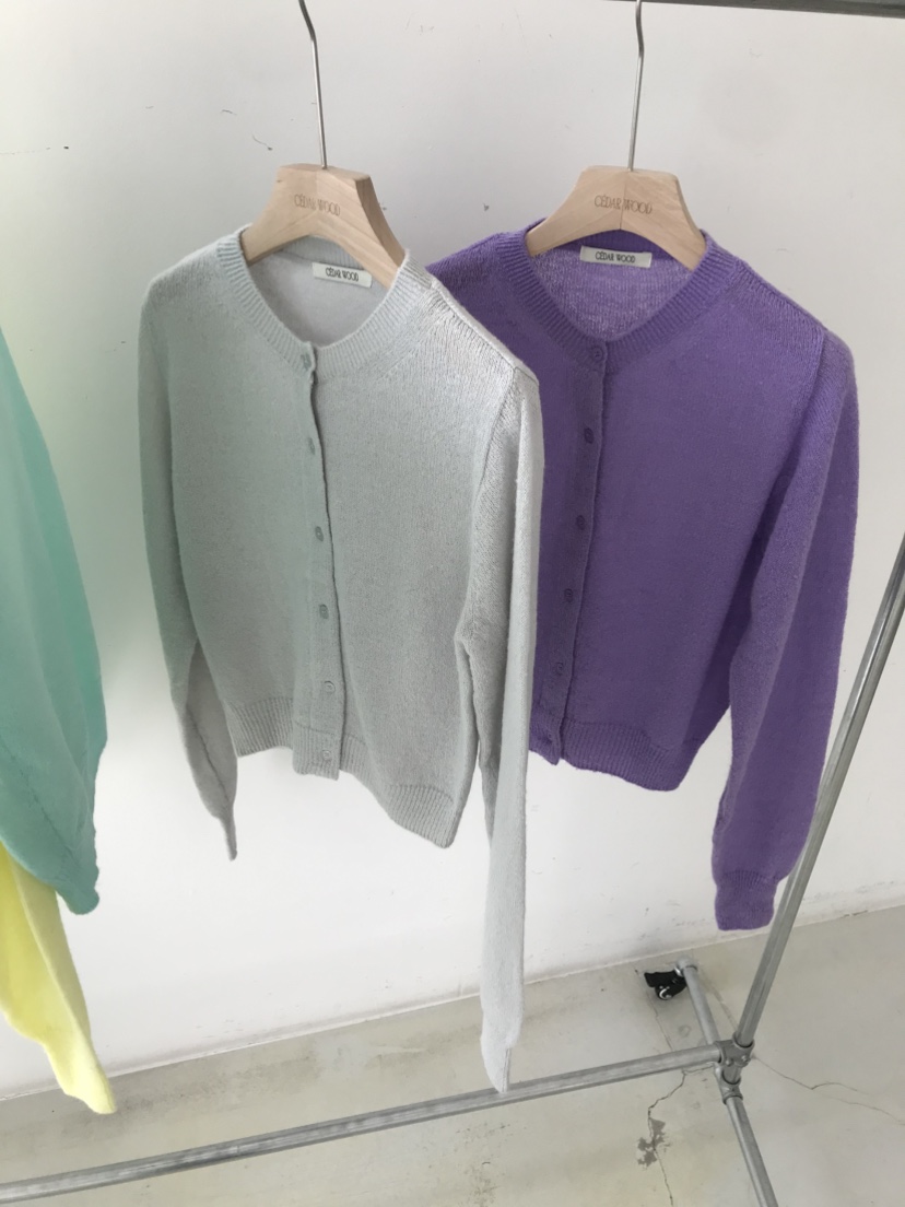 CEDARWOOD東大門實拍女裝新品熱賣人氣真品推薦針織衫開衫CEDAR WOOD針織衫