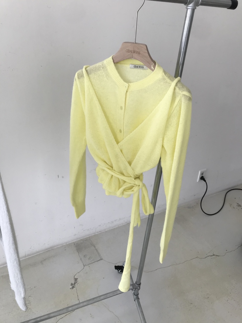 CEDARWOOD東大門實拍女裝新品熱賣人氣真品推薦針織衫開衫CEDAR WOOD針織衫