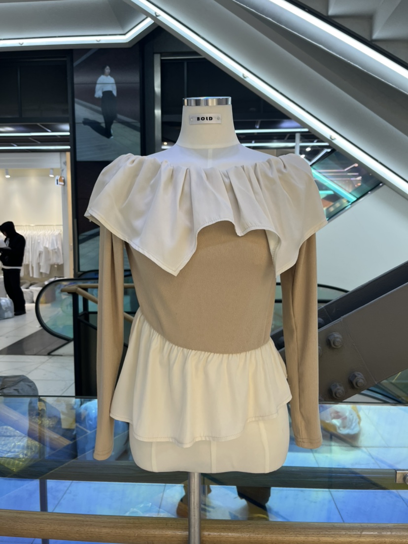 BOLD東大門代購女裝新品人氣真品休閑熱賣時尚襯衫蕾絲衫BOLD襯衫/蕾絲衫圖色1