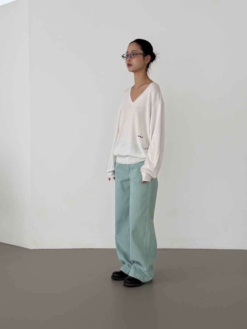 KARE/WEREPIECE韓國直郵女士新款熱賣人氣休閑針織衫刺繡KARE/WEREPIECE針織衫