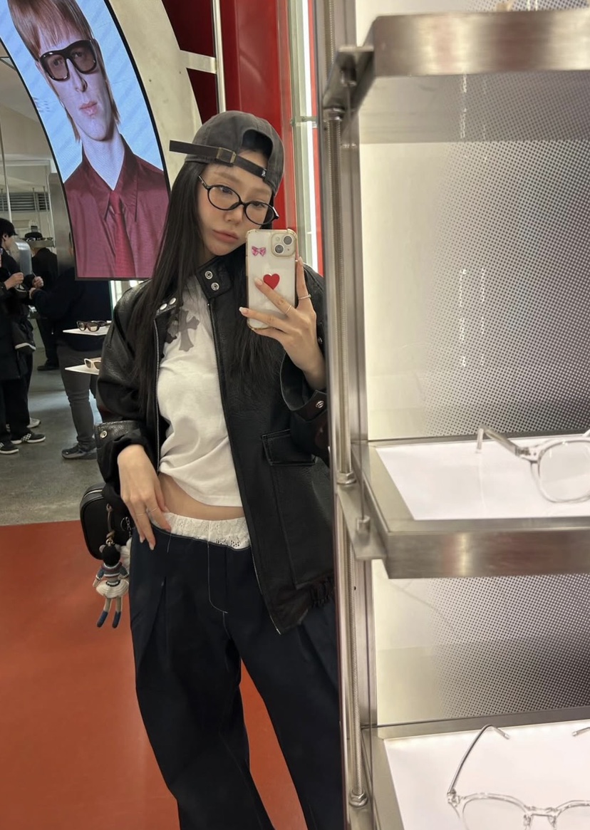 EYEL東大門直郵女士新品26春夏休閑人氣推薦職業休閑褲蕾絲EYEL休閑褲