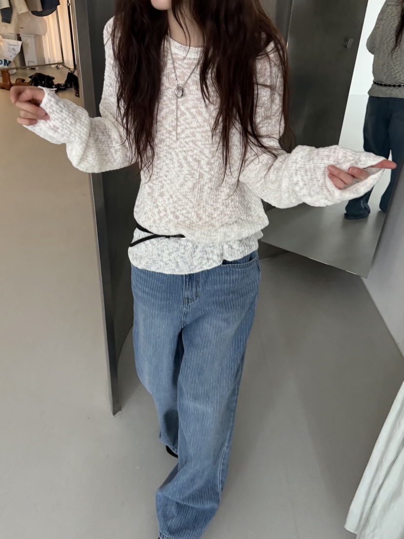 MINIMUZE東大門代購女士新品推薦熱賣時尚休閑職業針織衫MINIMUZE針織衫