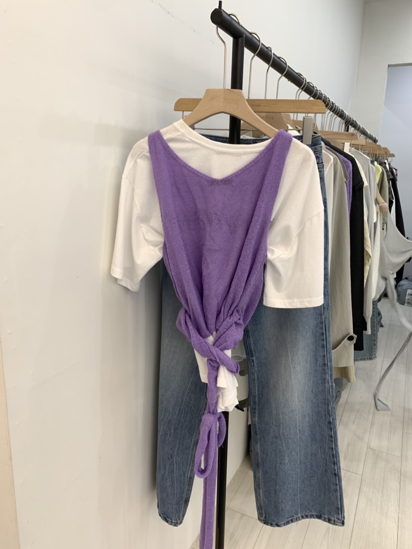 CEDARWOOD韓國代購女裝新款推薦休閑時尚吊帶背心不含內搭CEDAR WOOD吊帶/背心