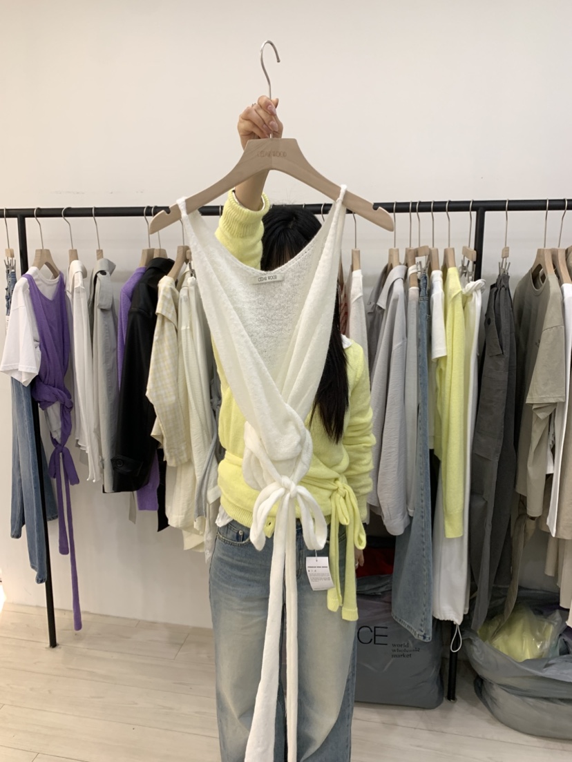 CEDARWOOD韓國代購女裝新款推薦休閑時尚吊帶背心不含內搭CEDAR WOOD吊帶/背心圖色3