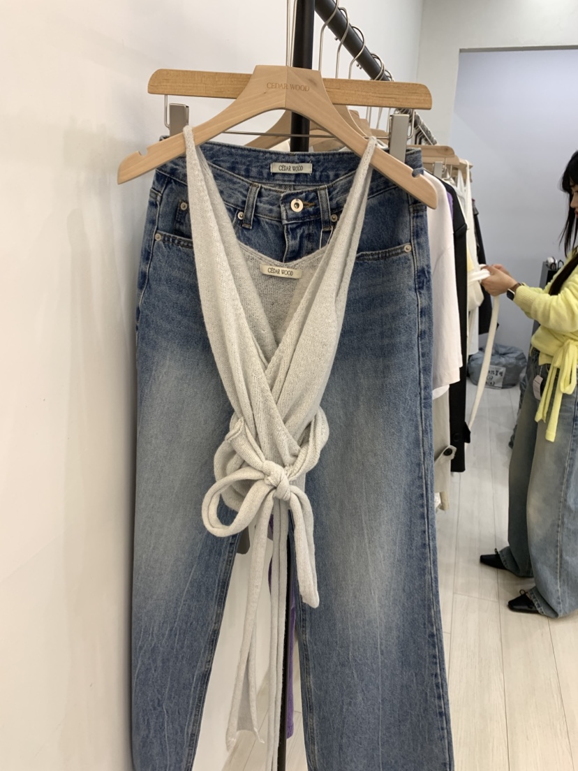 CEDARWOOD韓國代購女裝新款推薦休閑時尚吊帶背心不含內搭CEDAR WOOD吊帶/背心圖色4