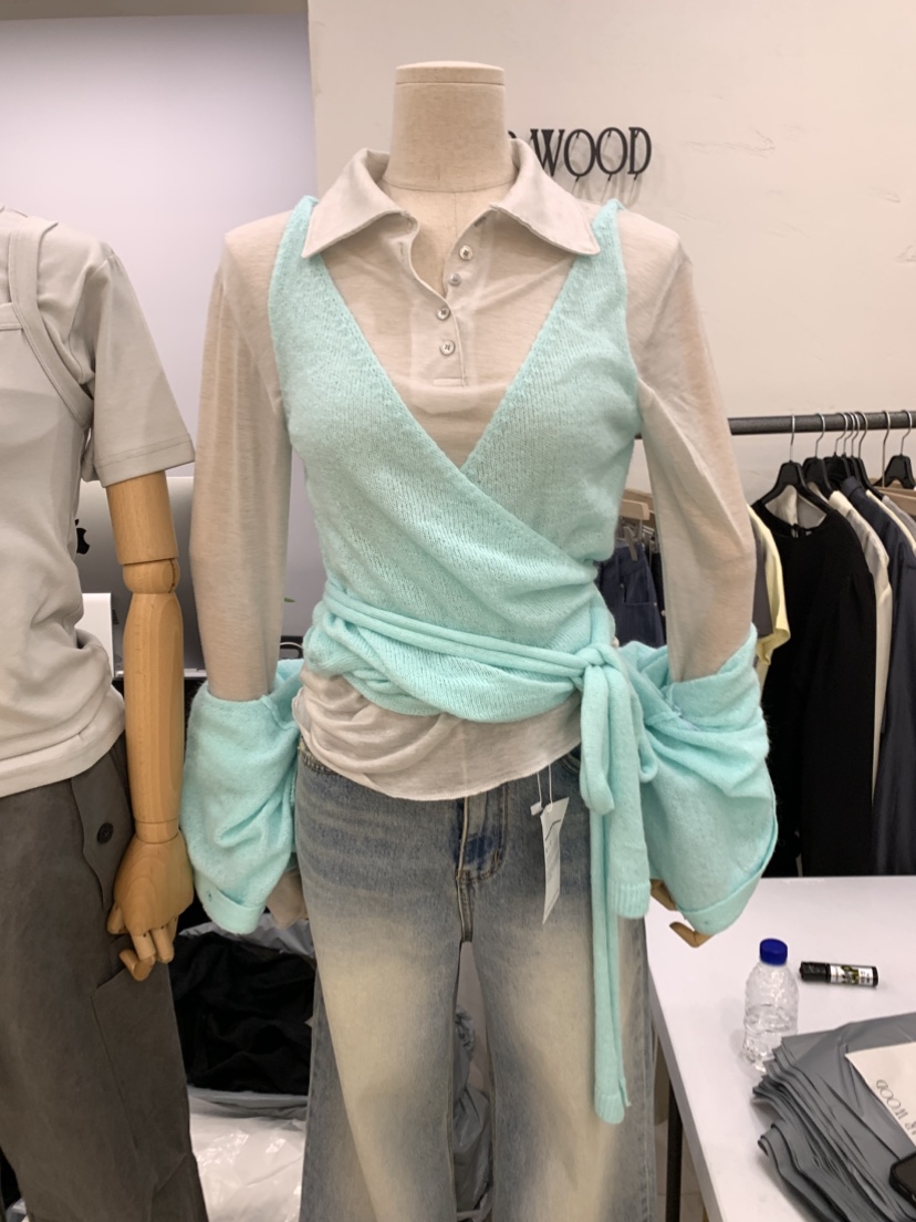 CEDARWOOD韓國代購女裝新款推薦休閑時尚吊帶背心不含內搭CEDAR WOOD吊帶/背心圖色5