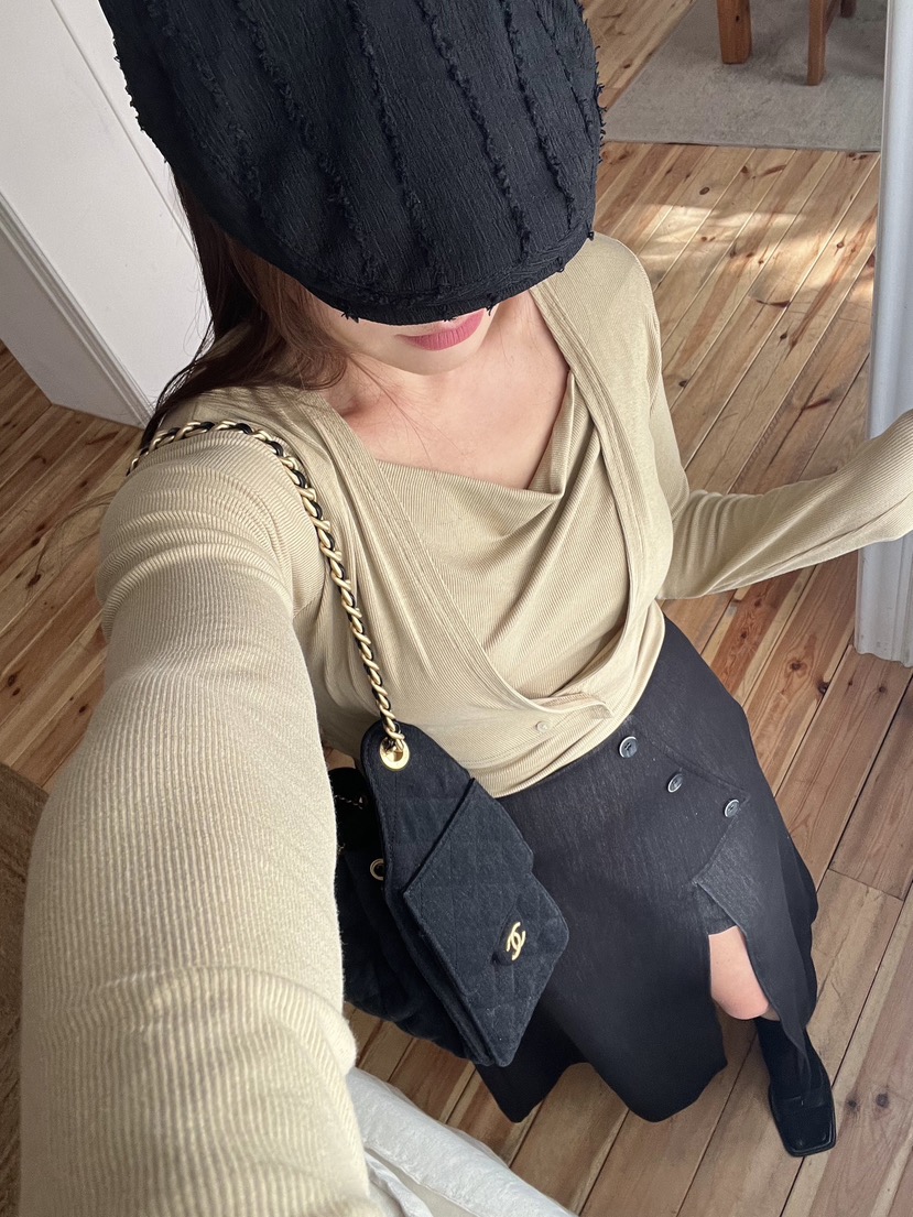 BOLD韓國代購女裝新品時尚熱賣26春夏真品休閑長袖T恤假兩件BOLD長袖T恤