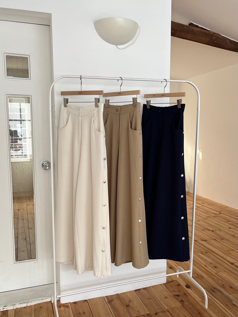 BOLD韓國代購女裝新品職業26春夏熱賣休閑人氣真品休閑褲BOLD休閑褲