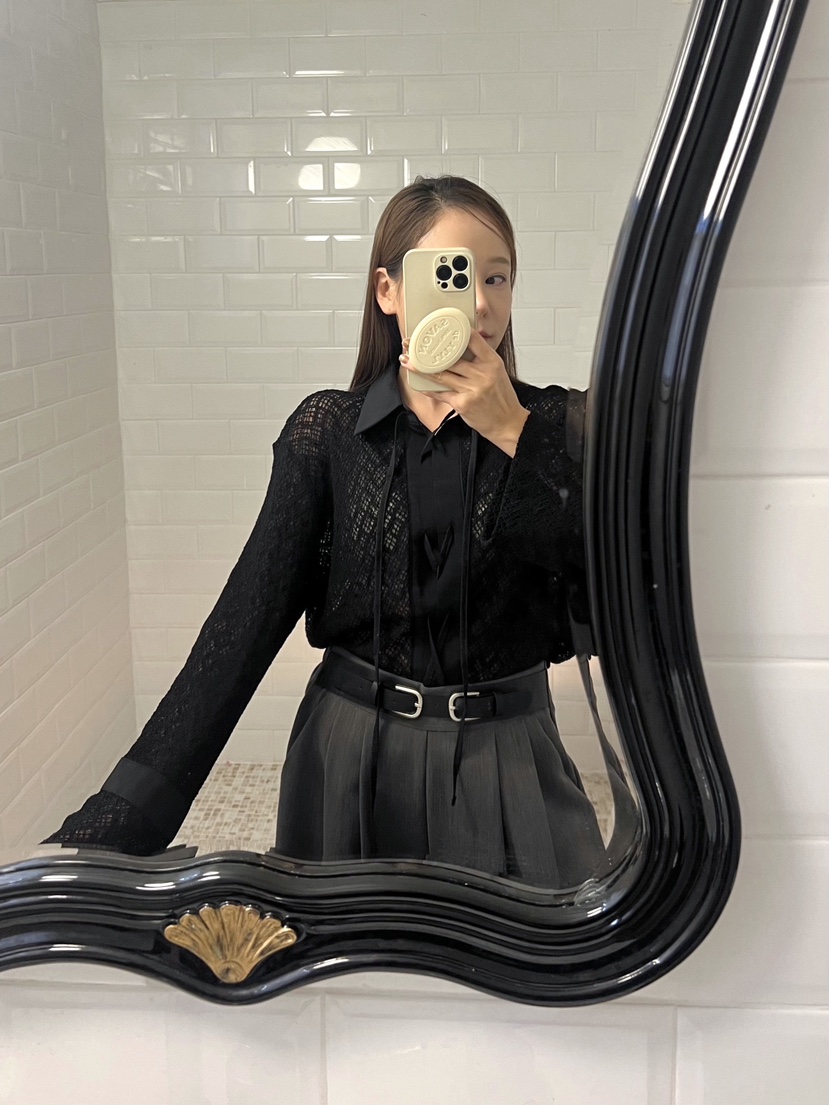 BOLD韓國代購女裝新款推薦熱賣時尚26春夏職業襯衫蕾絲衫BOLD襯衫/蕾絲衫