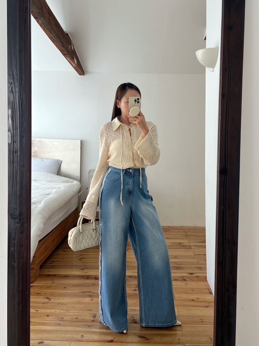 BOLD韓國代購女裝新款推薦熱賣時尚26春夏職業襯衫蕾絲衫BOLD襯衫/蕾絲衫