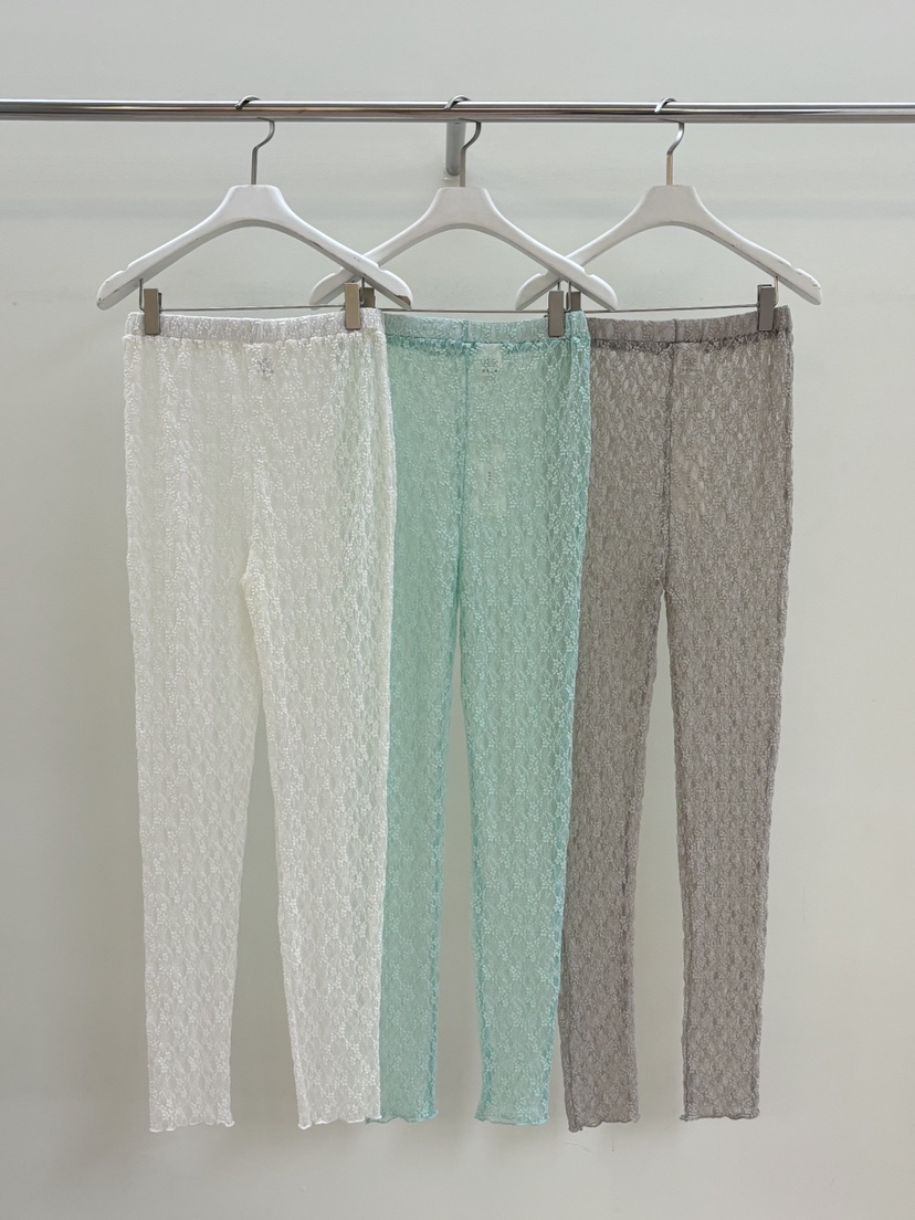 PEBBLE東大門代購女裝新款時尚休閑推薦打底褲鯊魚褲蕾絲PEBBLE打底褲/鯊魚褲