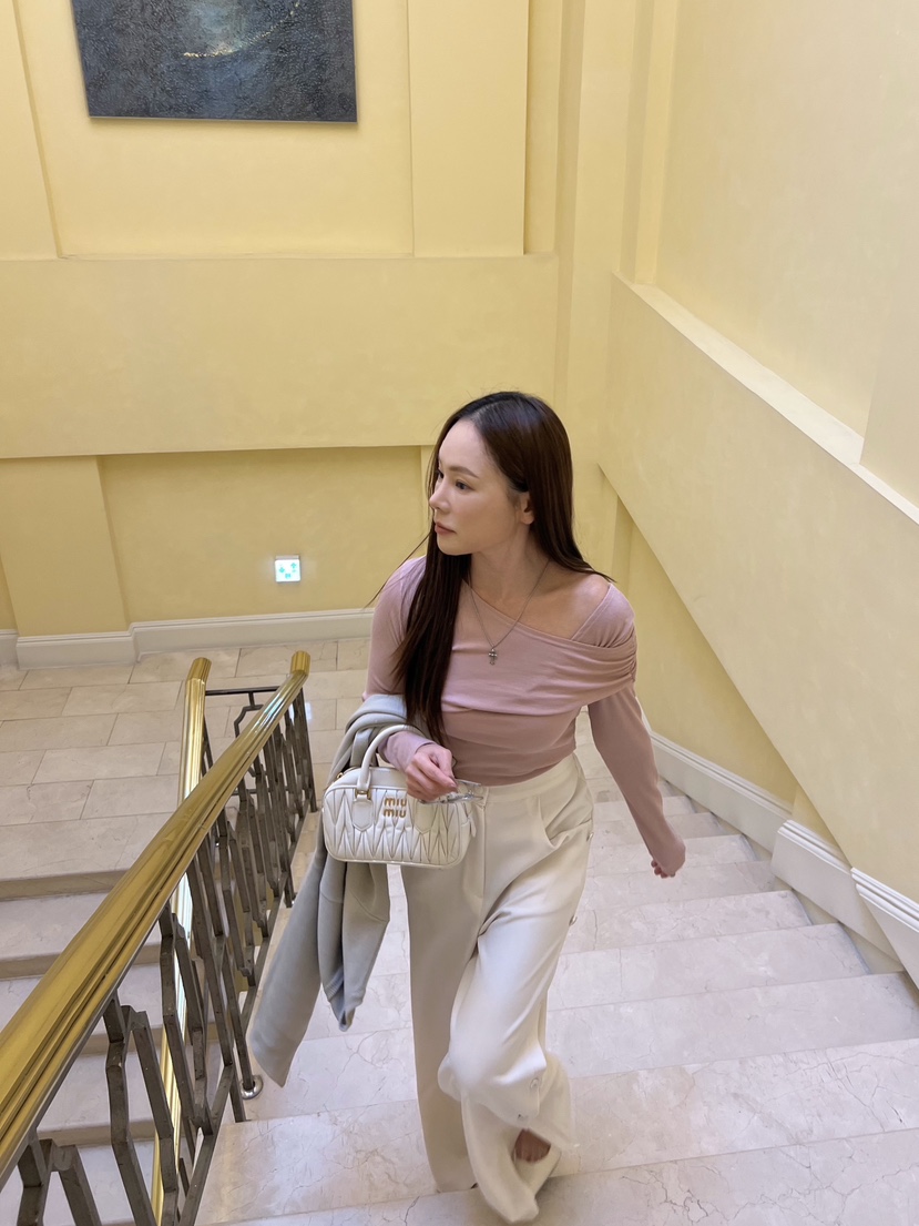 BOLD韓國直郵女裝新品人氣時尚真品26春夏職業休閑長袖T恤BOLD長袖T恤