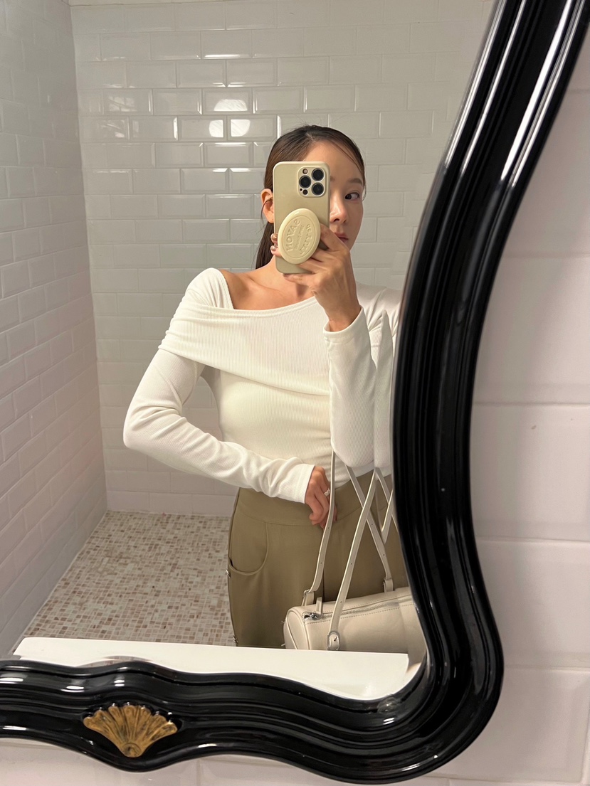 BOLD韓國直郵女裝新品人氣時尚真品26春夏職業休閑長袖T恤BOLD長袖T恤