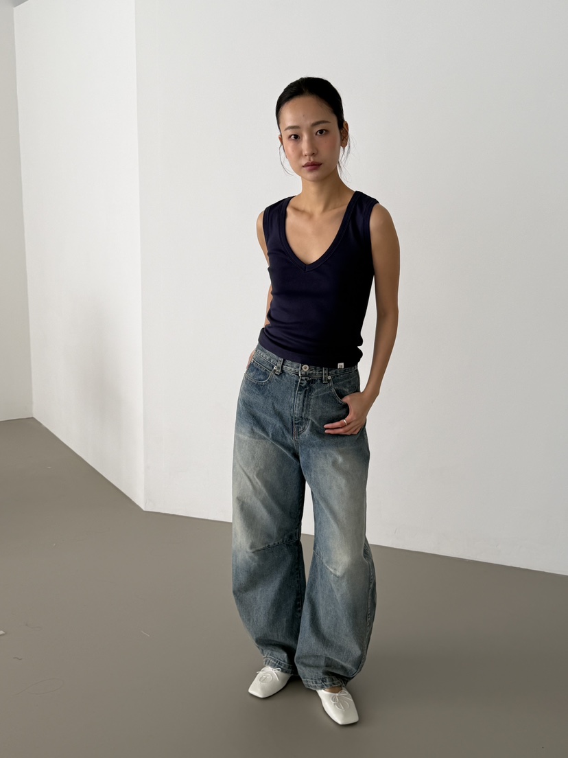 KARE/WEREPIECE韓國代購女士新品人氣推薦時尚真品牛仔褲KARE/WEREPIECE牛仔褲