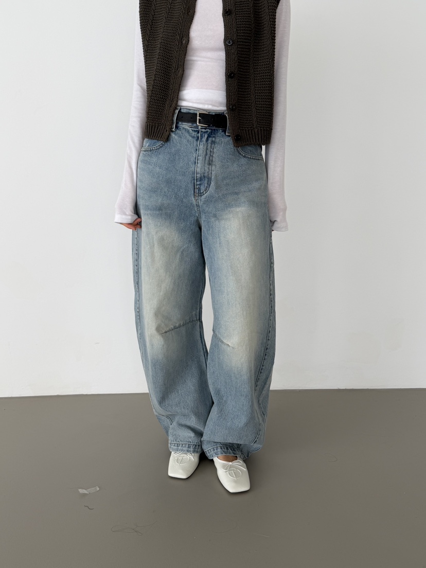 KARE/WEREPIECE韓國代購女士新品人氣推薦時尚真品牛仔褲KARE/WEREPIECE牛仔褲