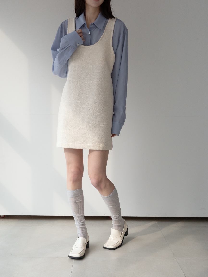 CULLUM韓國代購女士新品26春夏時尚休閑熱賣人氣職業連衣裙CULLUM連衣裙