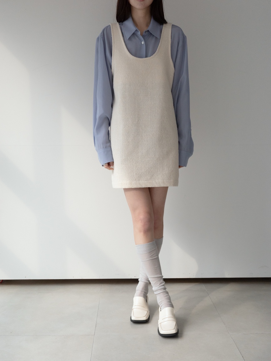 CULLUM韓國代購女士新品26春夏時尚休閑熱賣人氣職業連衣裙CULLUM連衣裙