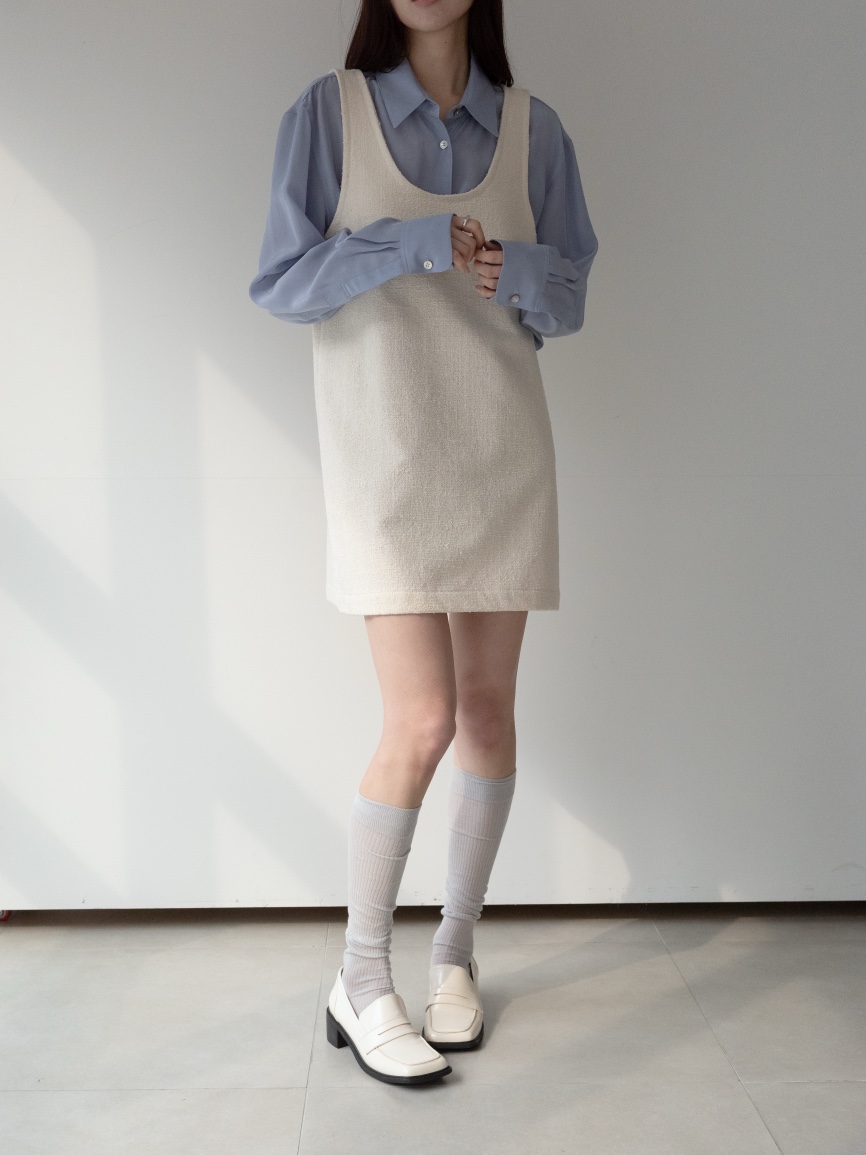 CULLUM韓國代購女士新品26春夏時尚休閑熱賣人氣職業連衣裙CULLUM連衣裙