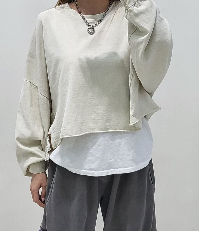 ZACCU東大門代購女士新款休閑26春夏熱賣時尚推薦長袖T恤ZACCU長袖T恤