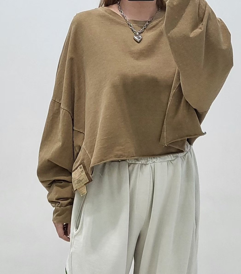 ZACCU東大門代購女士新款休閑26春夏熱賣時尚推薦長袖T恤ZACCU長袖T恤