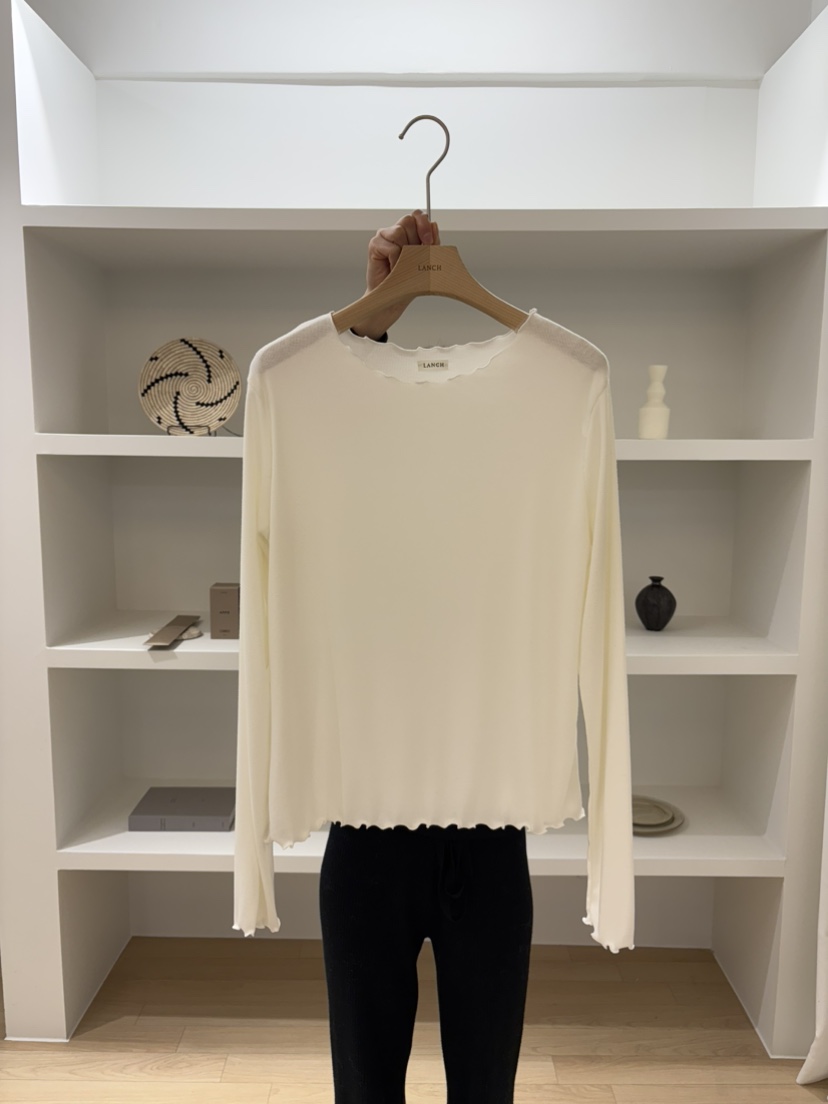 LANCH東大門實拍女裝新款熱賣真品26春夏時尚人氣長袖T恤LANCH長袖T恤圖色1