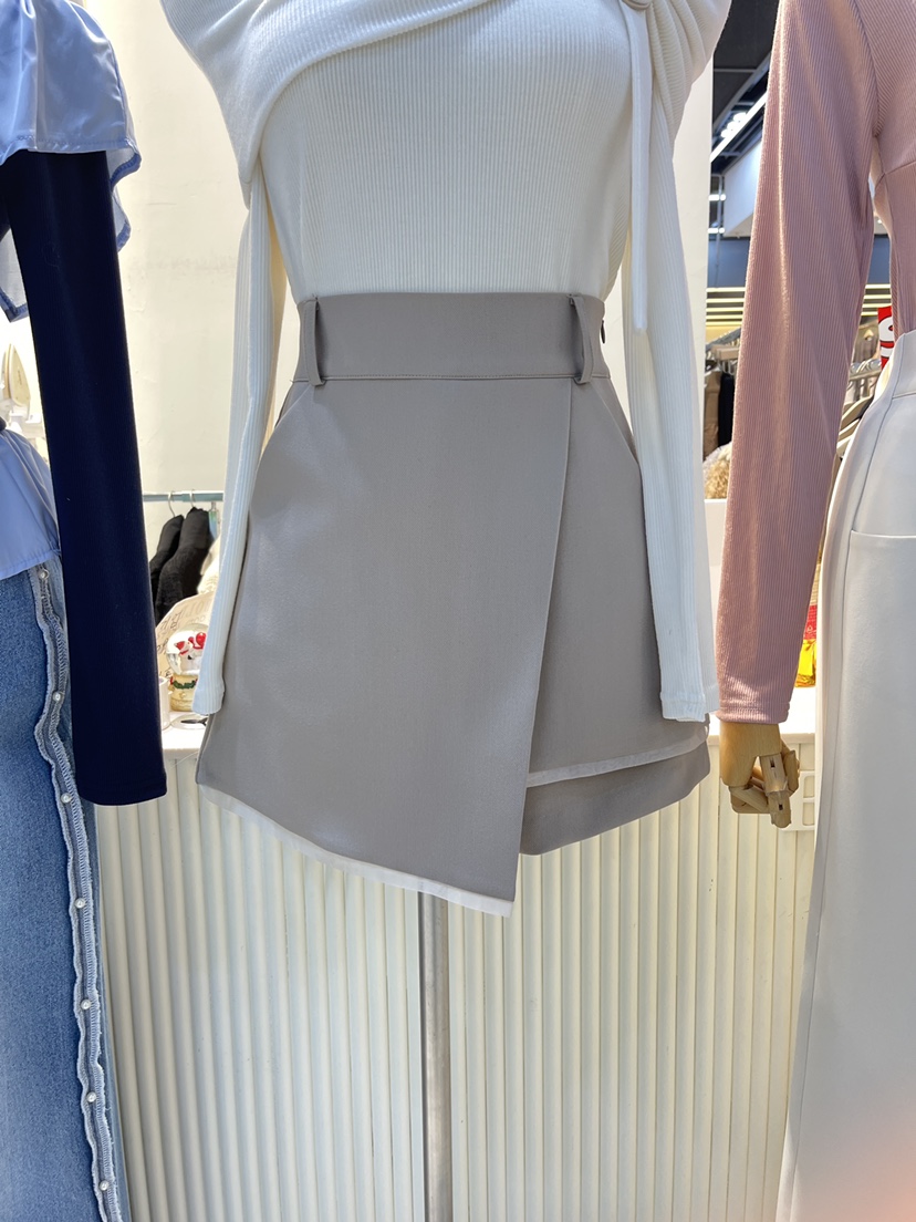 BOLD韓國代購女士新品推薦人氣熱賣職業26春夏休閑真品裙褲BOLD裙褲圖色1