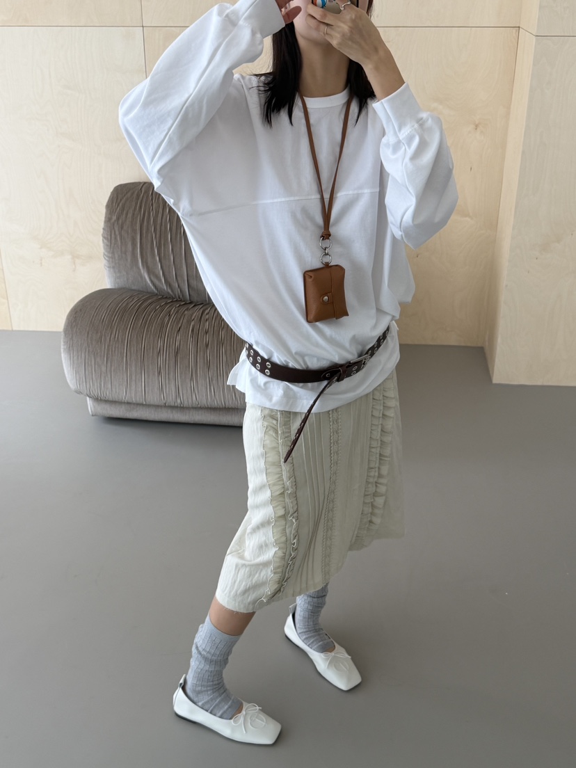 KARE/WEREPIECE東大門實拍女裝新款熱賣長袖T恤不含腰帶KARE/WEREPIECE長袖T恤圖色4