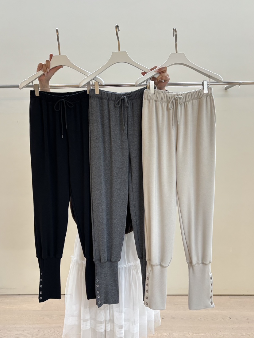 PEBBLE東大門實拍女士新品人氣時尚休閑26春夏休閑褲保暖PEBBLE休閑褲