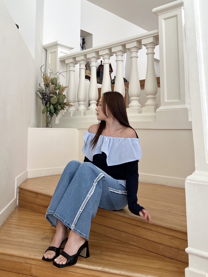 BOLD東大門實拍女裝新品真品推薦26春夏時尚人氣職業牛仔褲BOLD牛仔褲