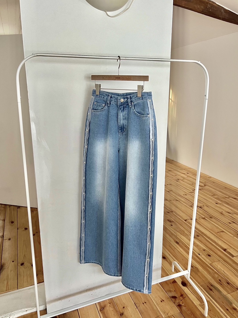 BOLD東大門實拍女裝新品真品推薦26春夏時尚人氣職業牛仔褲BOLD牛仔褲圖色1