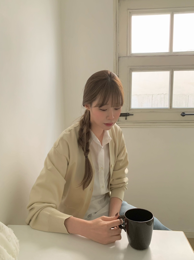 LEGACY東大門實拍女裝新款時尚職業休閑推薦針織衫V領開衫LEGACY針織衫