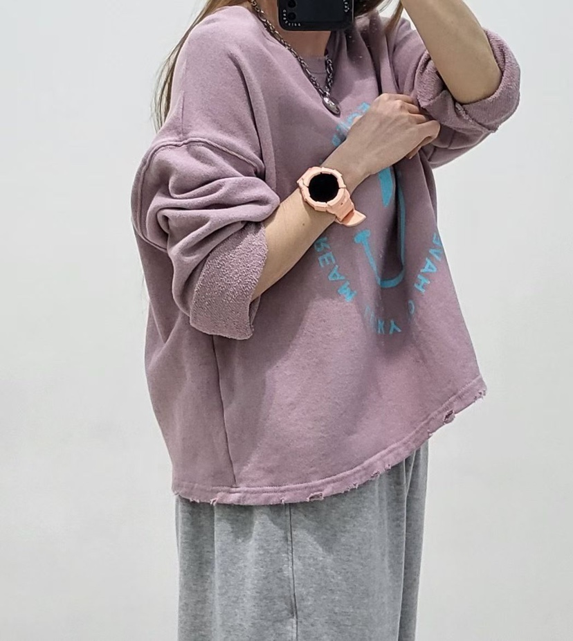 ZACCU韓國直郵女裝新品推薦休閑真品職業熱賣時尚長袖T恤ZACCU長袖T恤