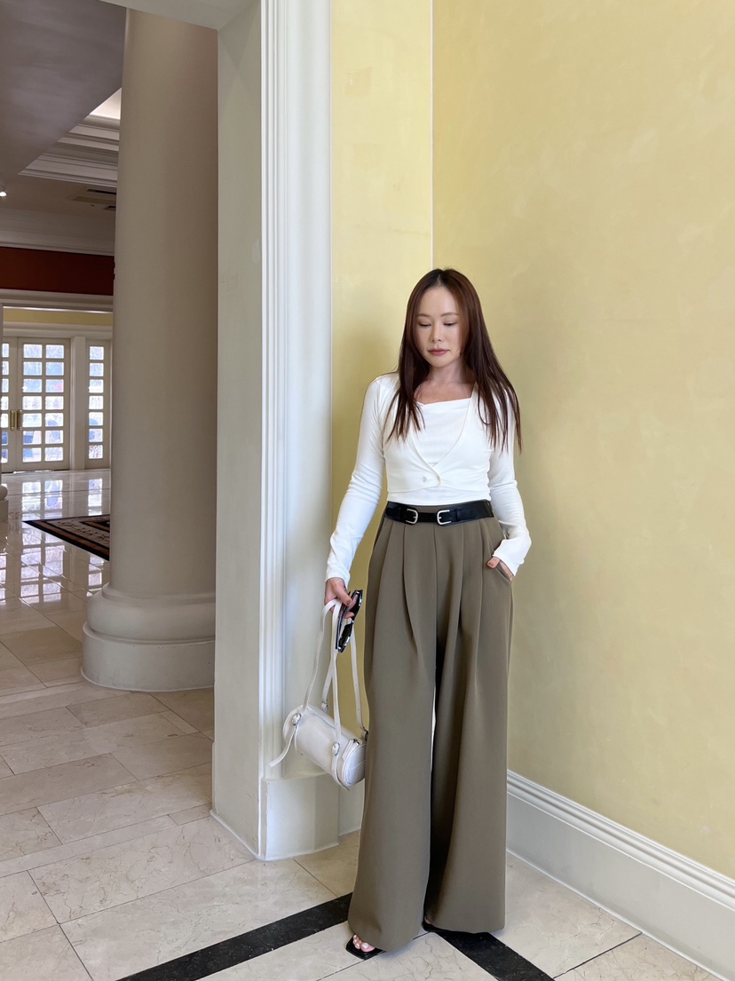 BOLD韓國直郵女裝新品推薦職業26春夏熱賣休閑褲不含腰帶BOLD休閑褲