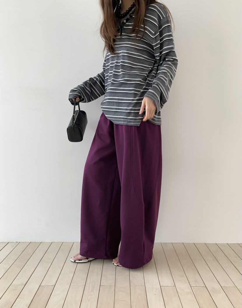 PEBBLE韓國代購女士新品職業熱賣推薦26春夏人氣真品休閑褲PEBBLE休閑褲