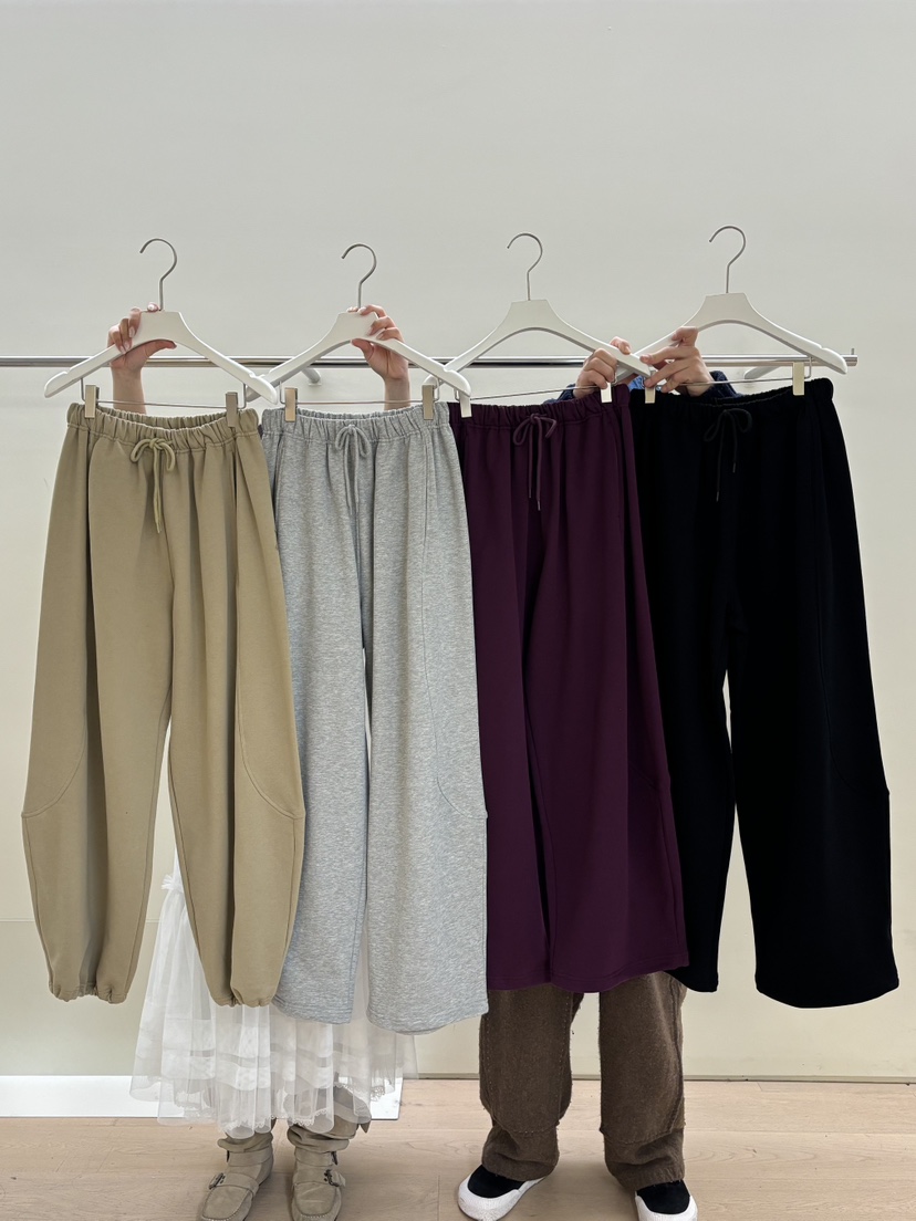 PEBBLE韓國代購女士新品職業熱賣推薦26春夏人氣真品休閑褲PEBBLE休閑褲