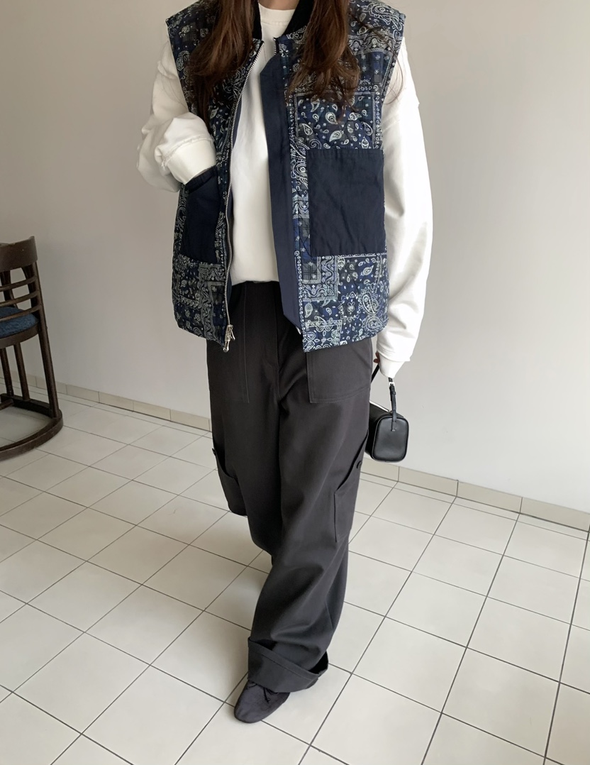 PEBBLE韓國代購女士新品熱賣真品職業26春夏推薦人氣休閑褲PEBBLE休閑褲