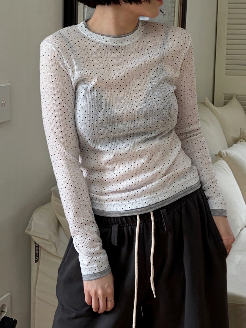 JOA東大門實拍女裝新品人氣真品推薦職業熱賣休閑長袖T恤JOA長袖T恤