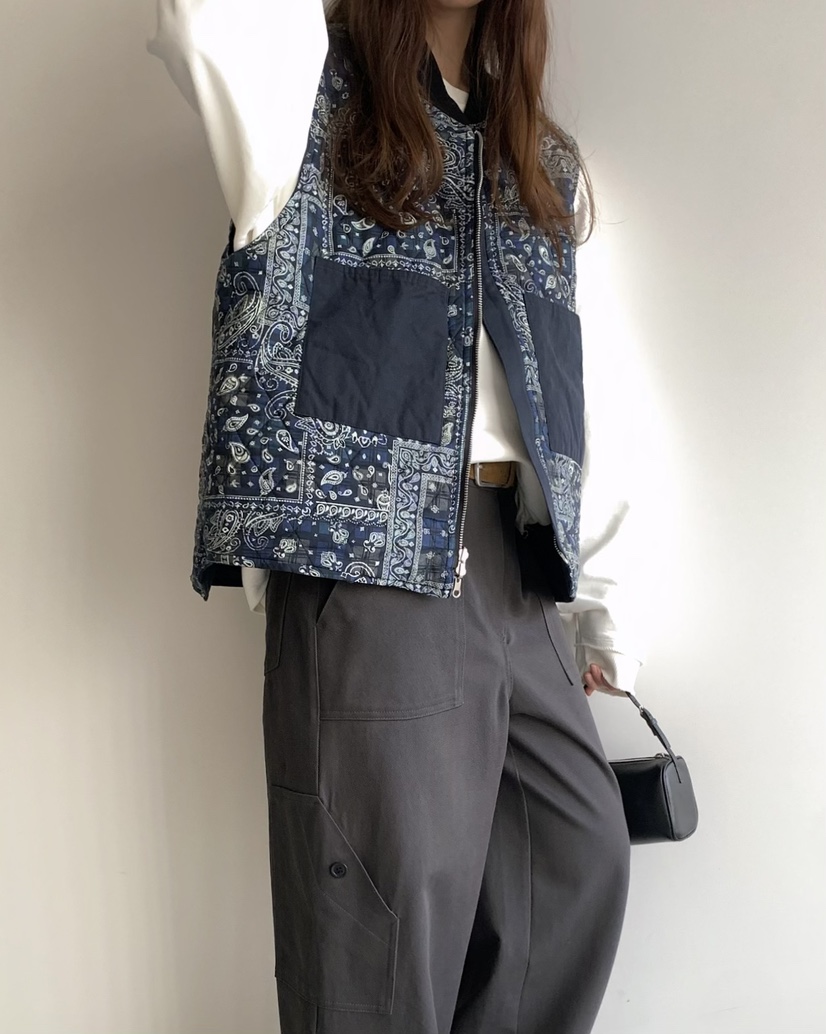 PEBBLE韓國直郵女裝新品休閑時尚人氣26春夏推薦馬甲雙面PEBBLE馬甲