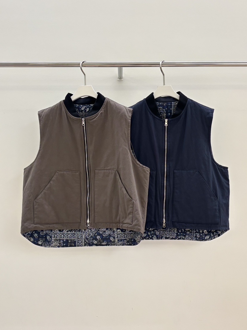 PEBBLE韓國直郵女裝新品休閑時尚人氣26春夏推薦馬甲雙面PEBBLE馬甲