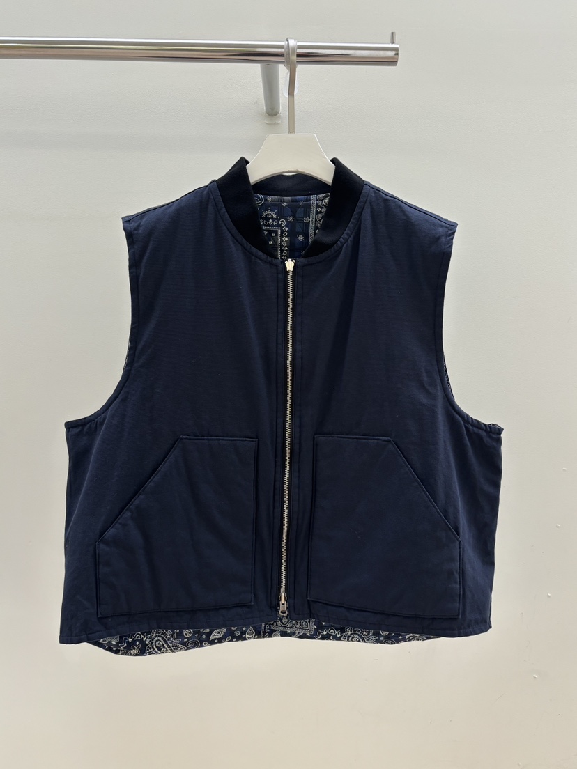 PEBBLE韓國直郵女裝新品休閑時尚人氣26春夏推薦馬甲雙面PEBBLE馬甲圖色1