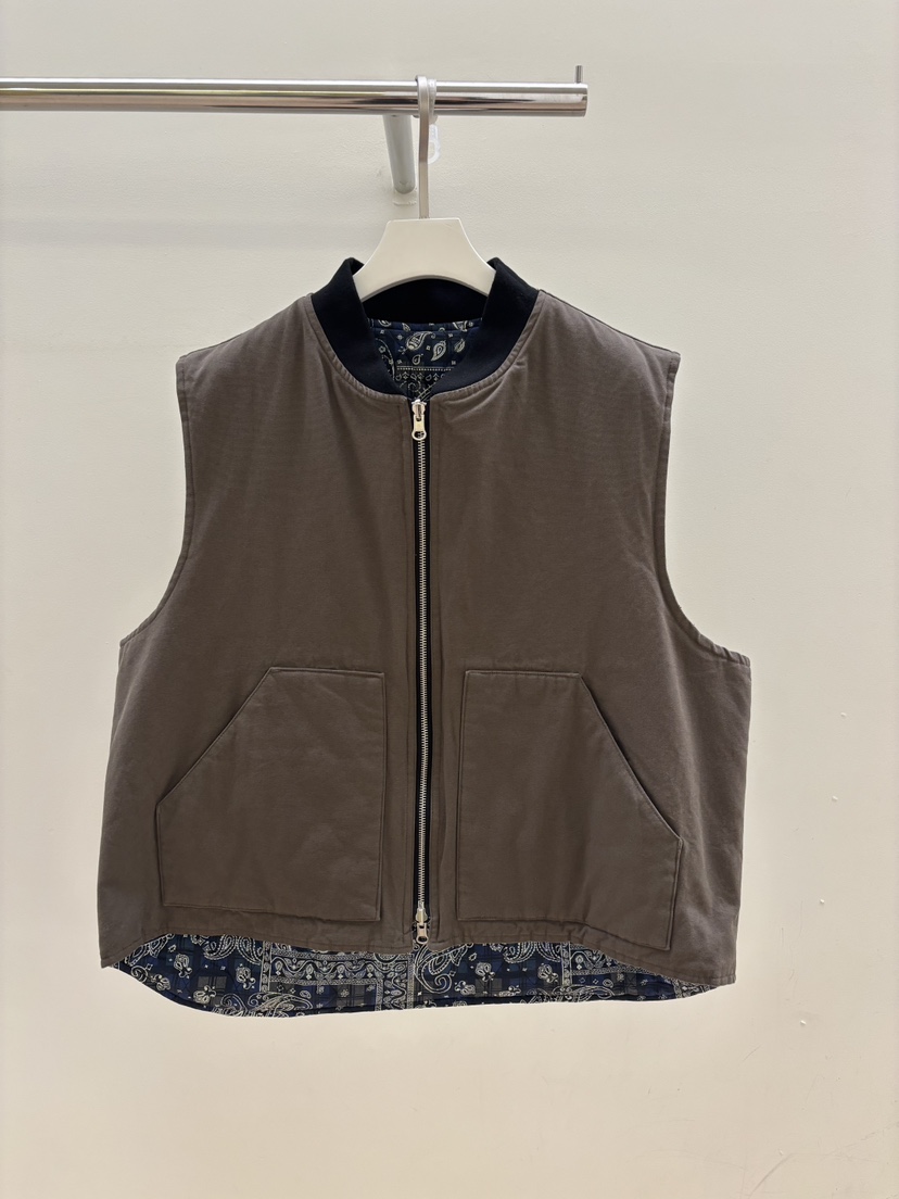 PEBBLE韓國直郵女裝新品休閑時尚人氣26春夏推薦馬甲雙面PEBBLE馬甲圖色2