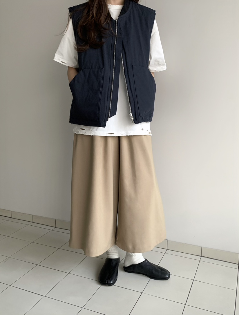 PEBBLE東大門實拍女士新品熱賣時尚26春夏推薦職業休閑褲PEBBLE休閑褲