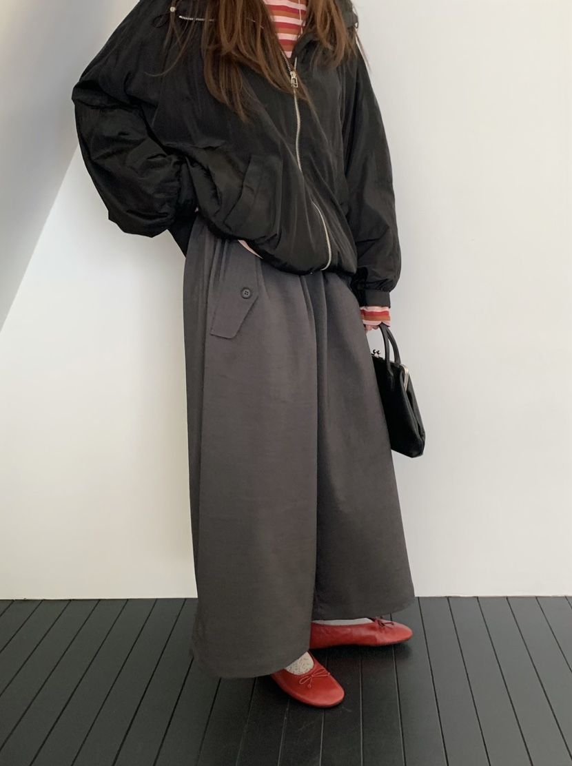 PEBBLE東大門實拍女士新品熱賣時尚26春夏推薦職業休閑褲PEBBLE休閑褲