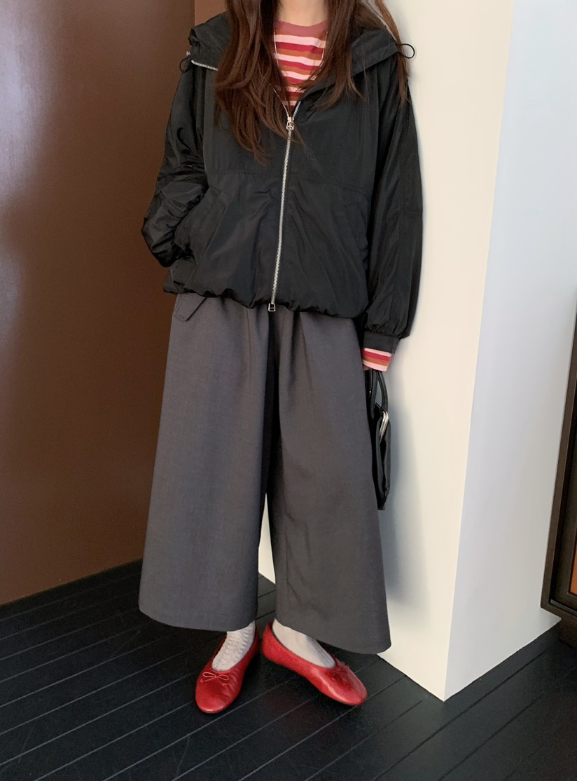 PEBBLE東大門實拍女士新品熱賣時尚26春夏推薦職業休閑褲PEBBLE休閑褲