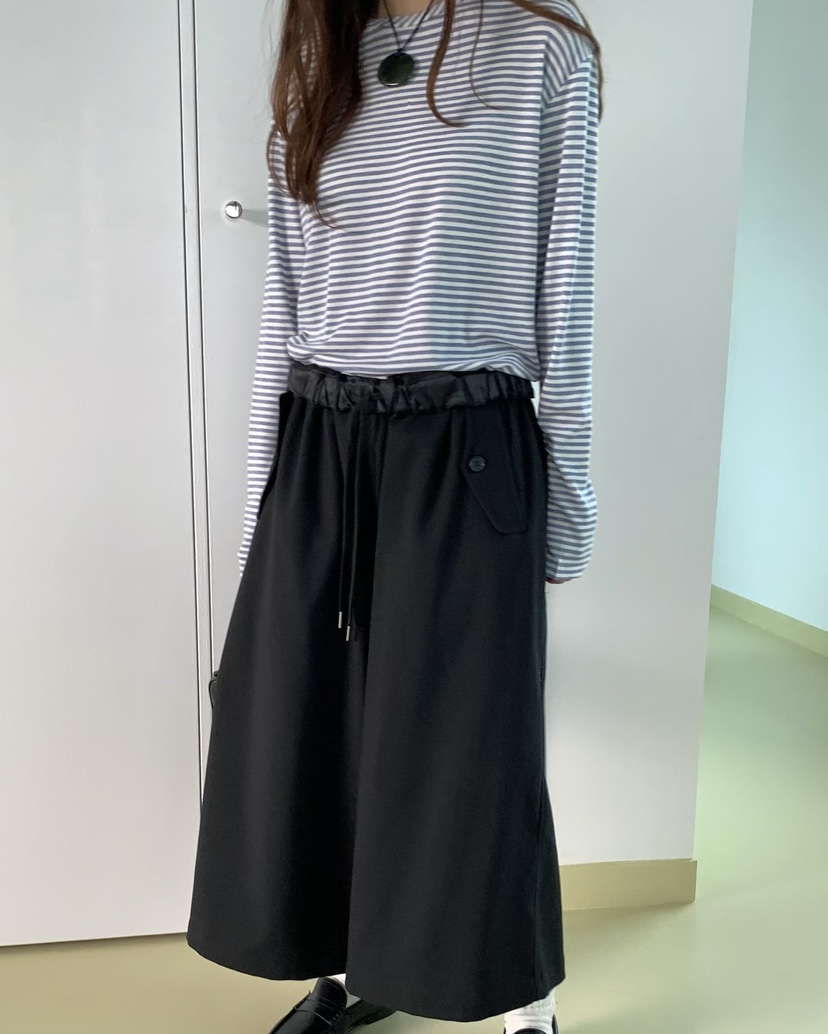 PEBBLE東大門實拍女士新品熱賣時尚26春夏推薦職業休閑褲PEBBLE休閑褲