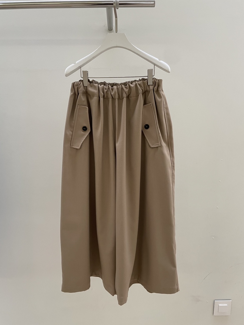 PEBBLE東大門實拍女士新品熱賣時尚26春夏推薦職業休閑褲PEBBLE休閑褲圖色1