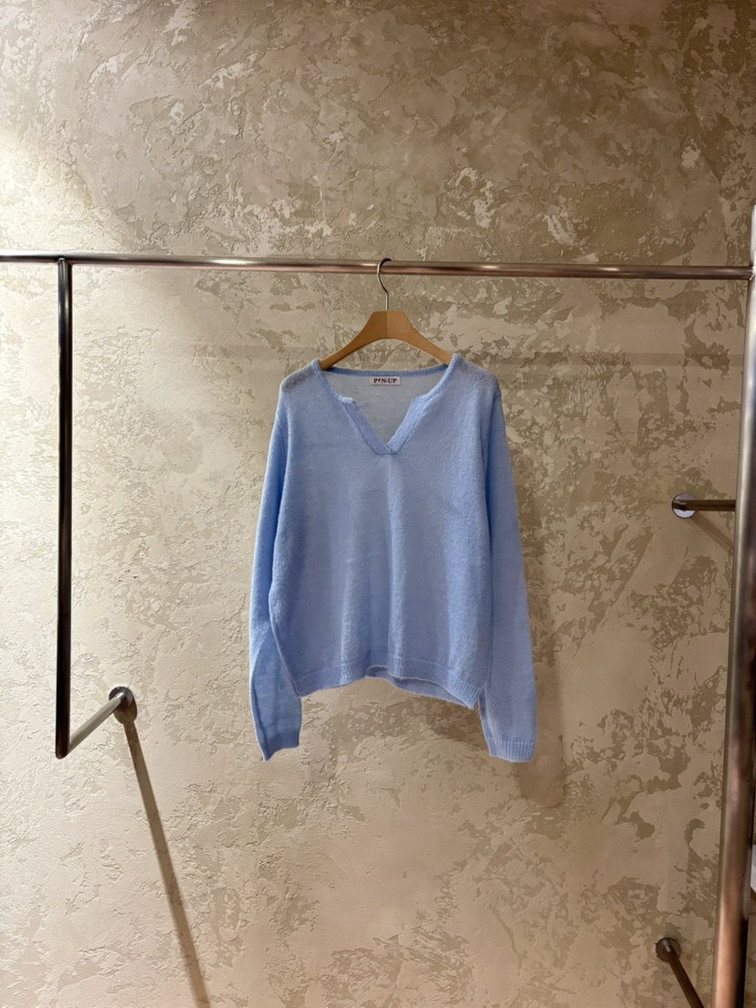 PIN-UP韓國直郵女士新款26春夏時尚職業熱賣休閑推薦針織衫PIN-UP針織衫圖色1