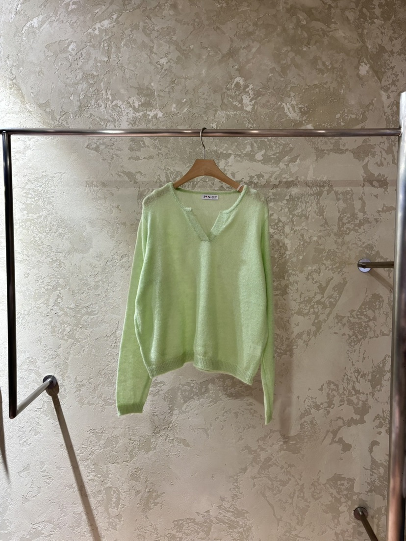 PIN-UP韓國直郵女士新款26春夏時尚職業熱賣休閑推薦針織衫PIN-UP針織衫圖色2