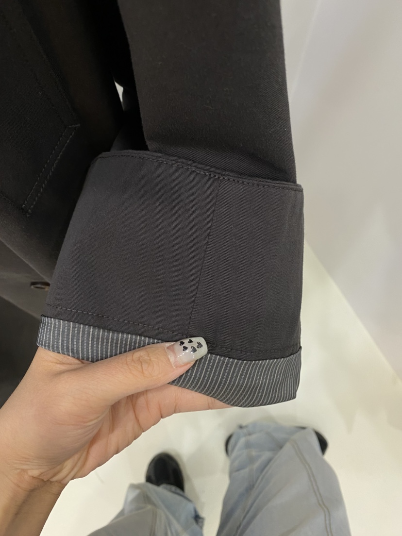 MUSHROOM EFFECT東大門代購女裝新品人氣長款風衣含腰帶MUSHROOM EFFECT長款風衣