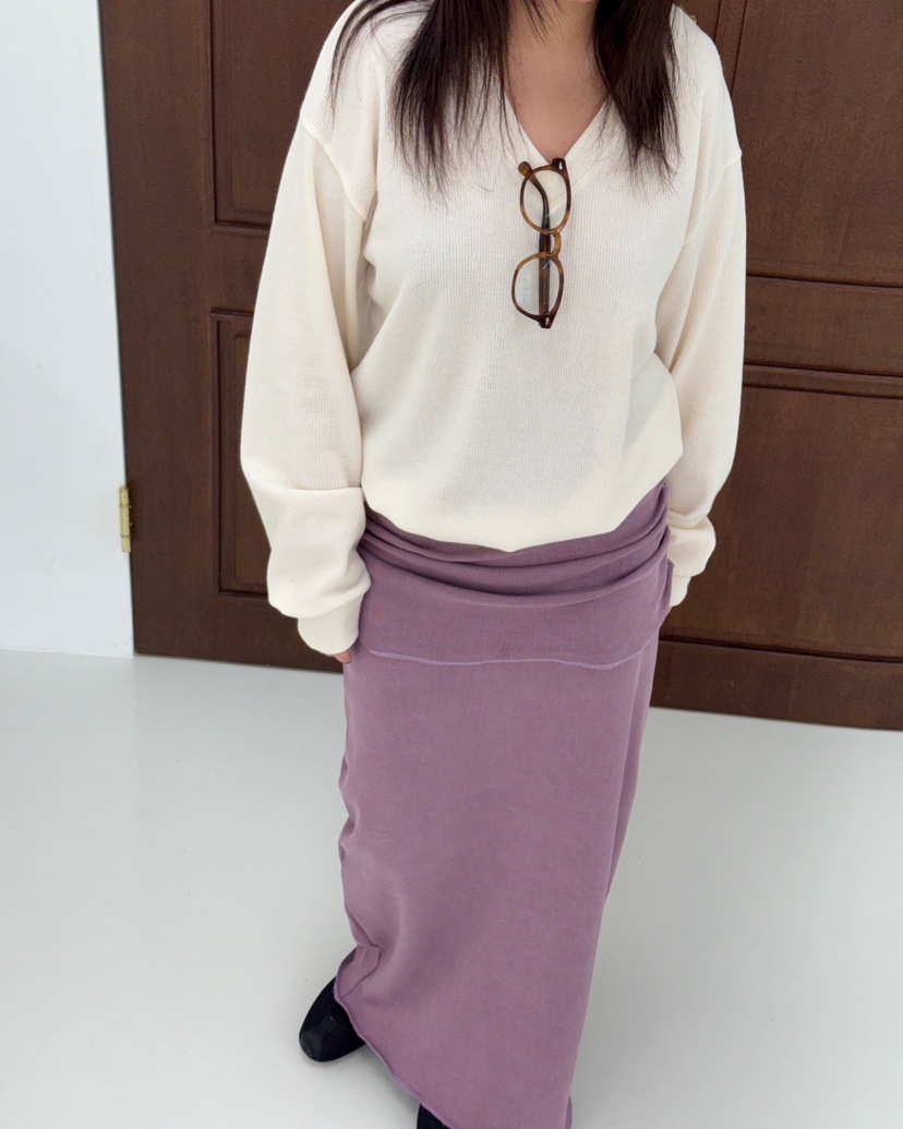 JOA東大門代購女裝新款26春夏推薦職業真品休閑熱賣衛衣V領JOA衛衣圖色1